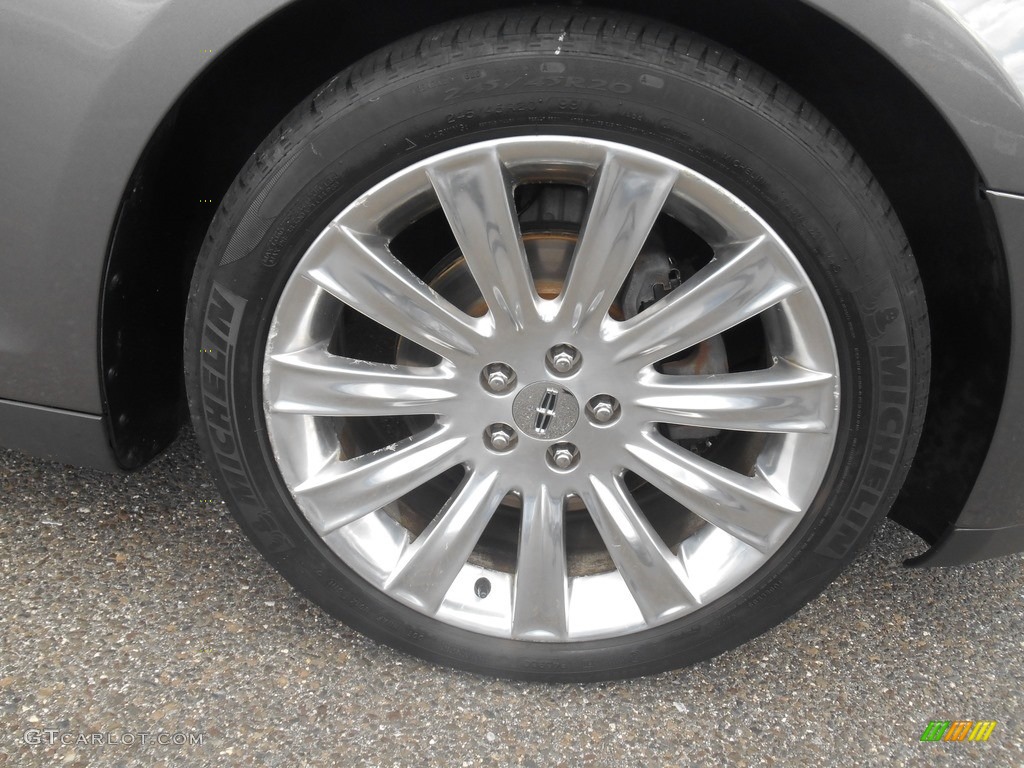2012 MKS EcoBoost AWD - Sterling Gray Metallic / Charcoal Black photo #11