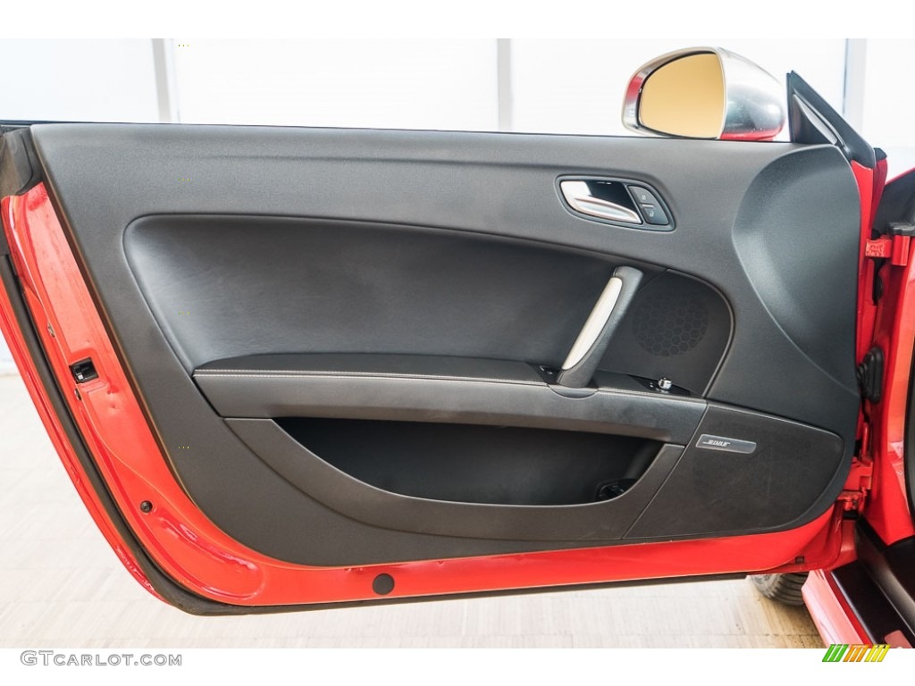 2012 Audi TT S 2.0T quattro Coupe Black Door Panel Photo #116599768