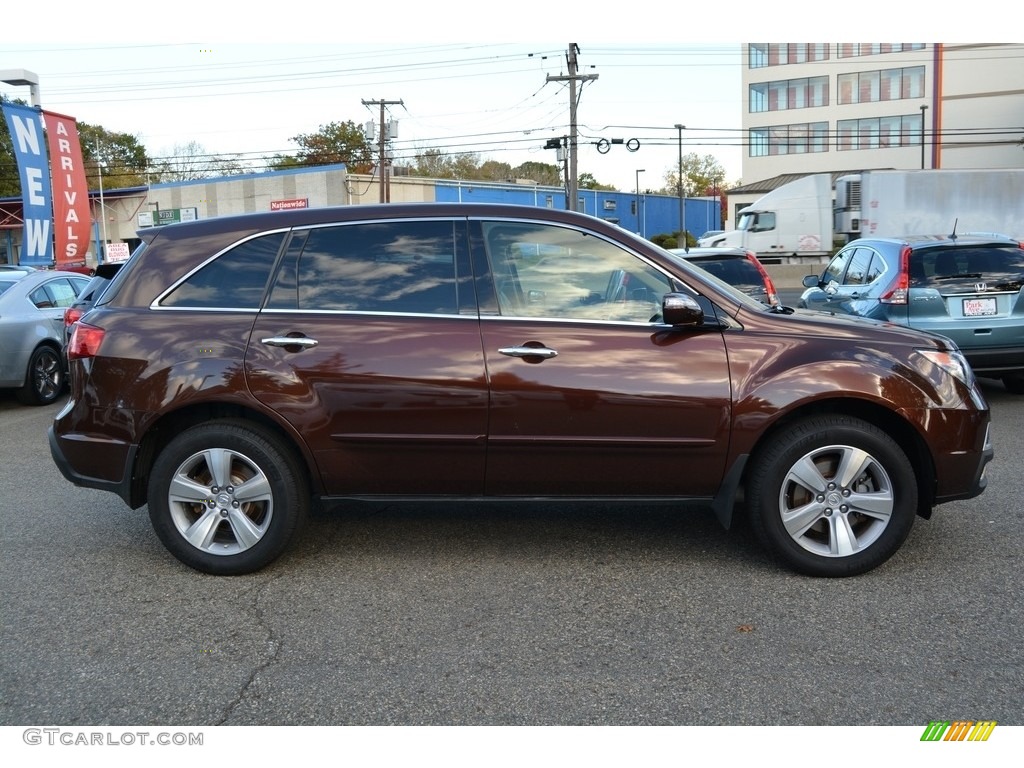 Ionized Bronze Metallic 2011 Acura MDX Technology Exterior Photo #116601172