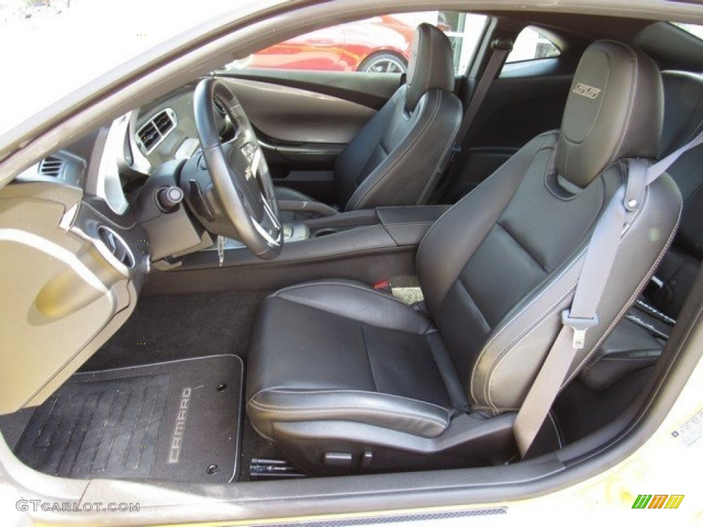 2014 Camaro SS Coupe - Bright Yellow / Black photo #3