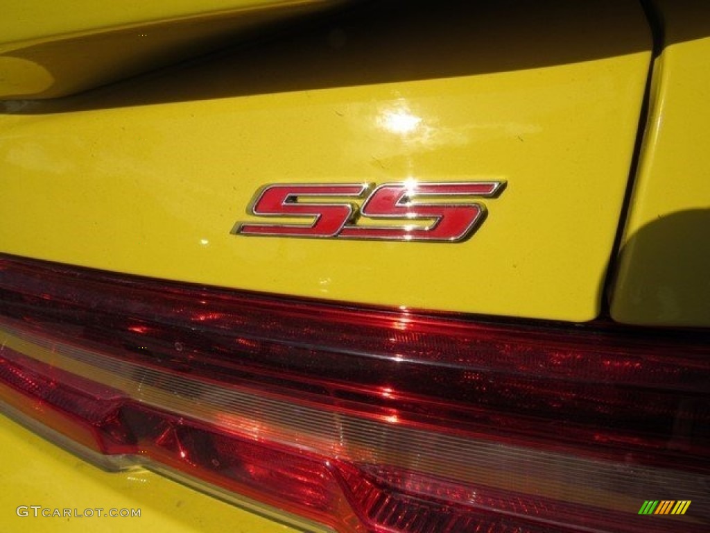 2014 Camaro SS Coupe - Bright Yellow / Black photo #8