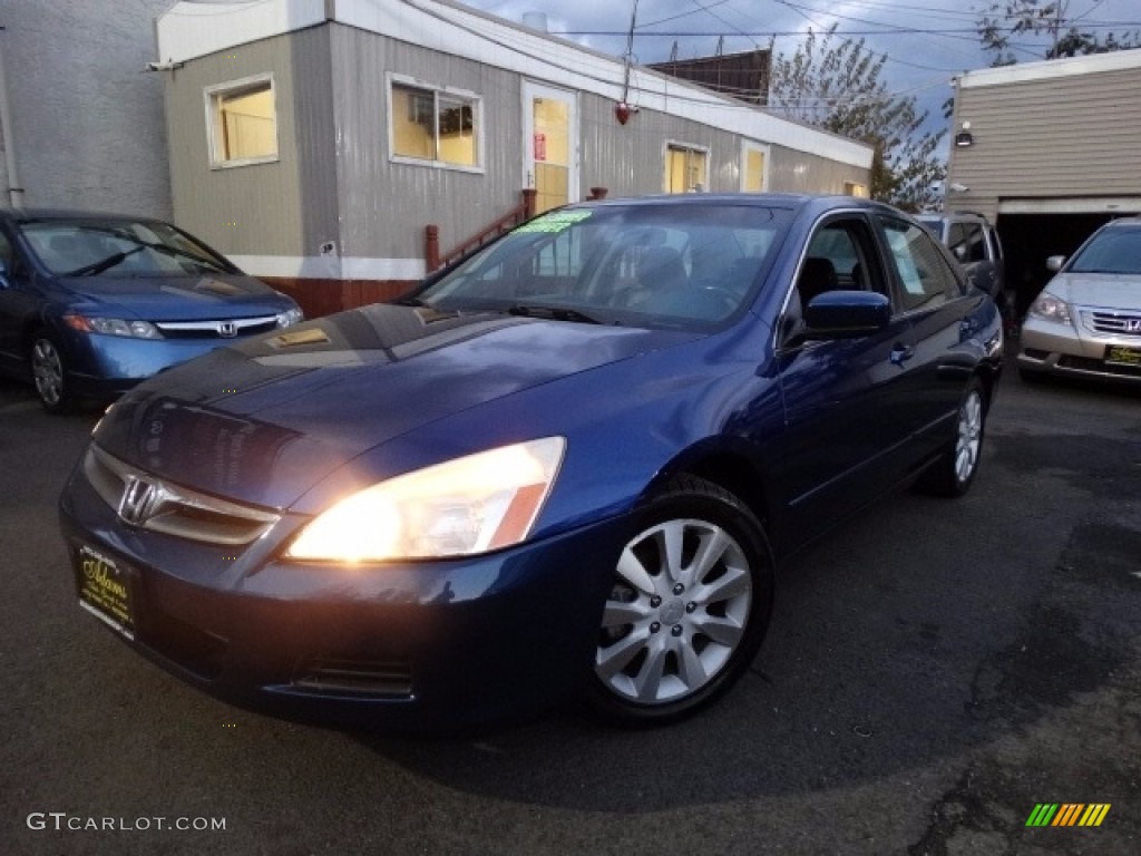 Sapphire Blue Pearl Honda Accord