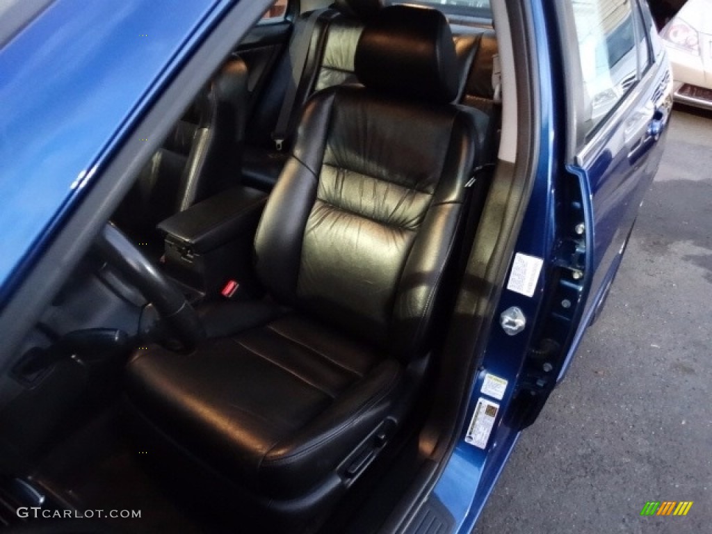 2006 Accord EX-L V6 Sedan - Sapphire Blue Pearl / Black photo #11