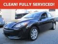 Black Mica 2012 Mazda MAZDA3 i Touring 5 Door