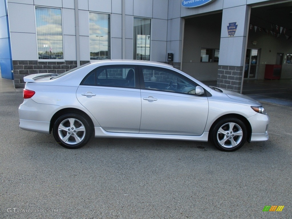 2013 Corolla S - Classic Silver Metallic / Dark Charcoal photo #2