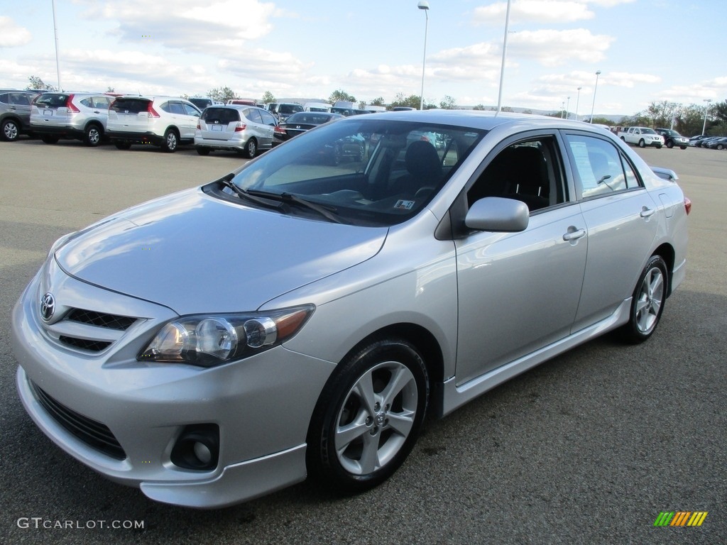 2013 Corolla S - Classic Silver Metallic / Dark Charcoal photo #5