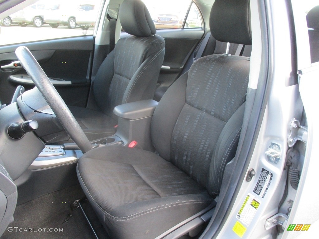 2013 Corolla S - Classic Silver Metallic / Dark Charcoal photo #7