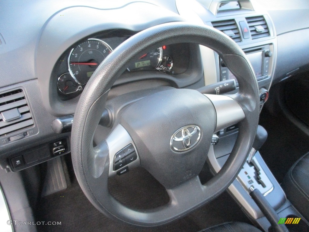 2013 Corolla S - Classic Silver Metallic / Dark Charcoal photo #9
