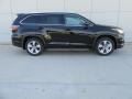 2016 Midnight Black Metallic Toyota Highlander Limited Platinum  photo #3