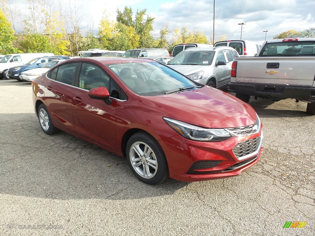 2017 Cruze LT - Cajun Red Tintcoat / Jet Black photo #3