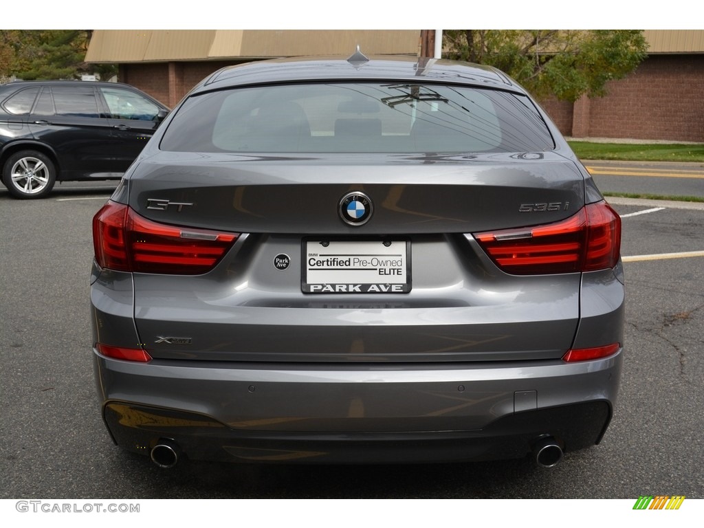 2016 5 Series 535i xDrive Gran Turismo - Space Grey Metallic / Black photo #4