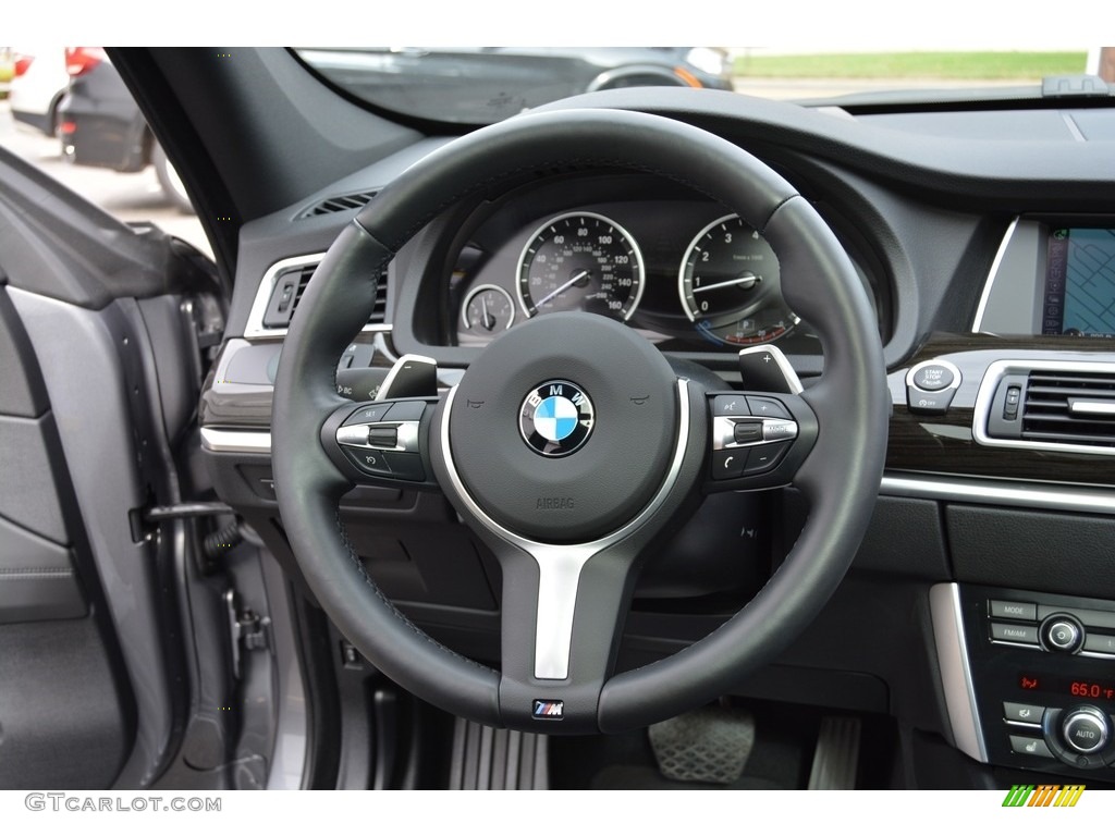 2016 BMW 5 Series 535i xDrive Gran Turismo Steering Wheel Photos