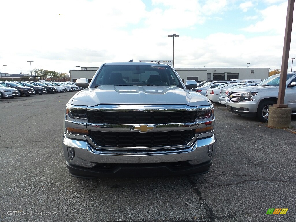 2017 Silverado 1500 LT Double Cab 4x4 - Silver Ice Metallic / Jet Black photo #2