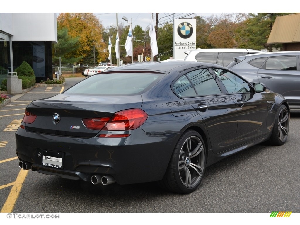 2016 M6 Gran Coupe - Singapore Gray Metallic / Black photo #3