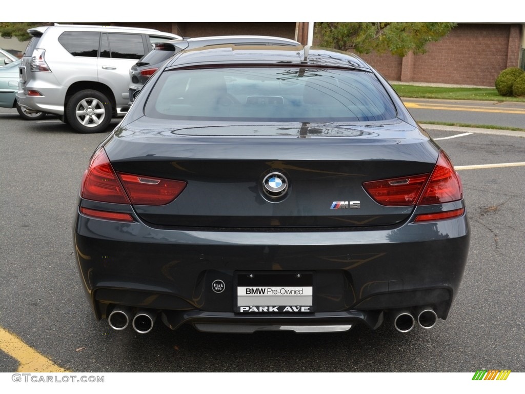 2016 M6 Gran Coupe - Singapore Gray Metallic / Black photo #4