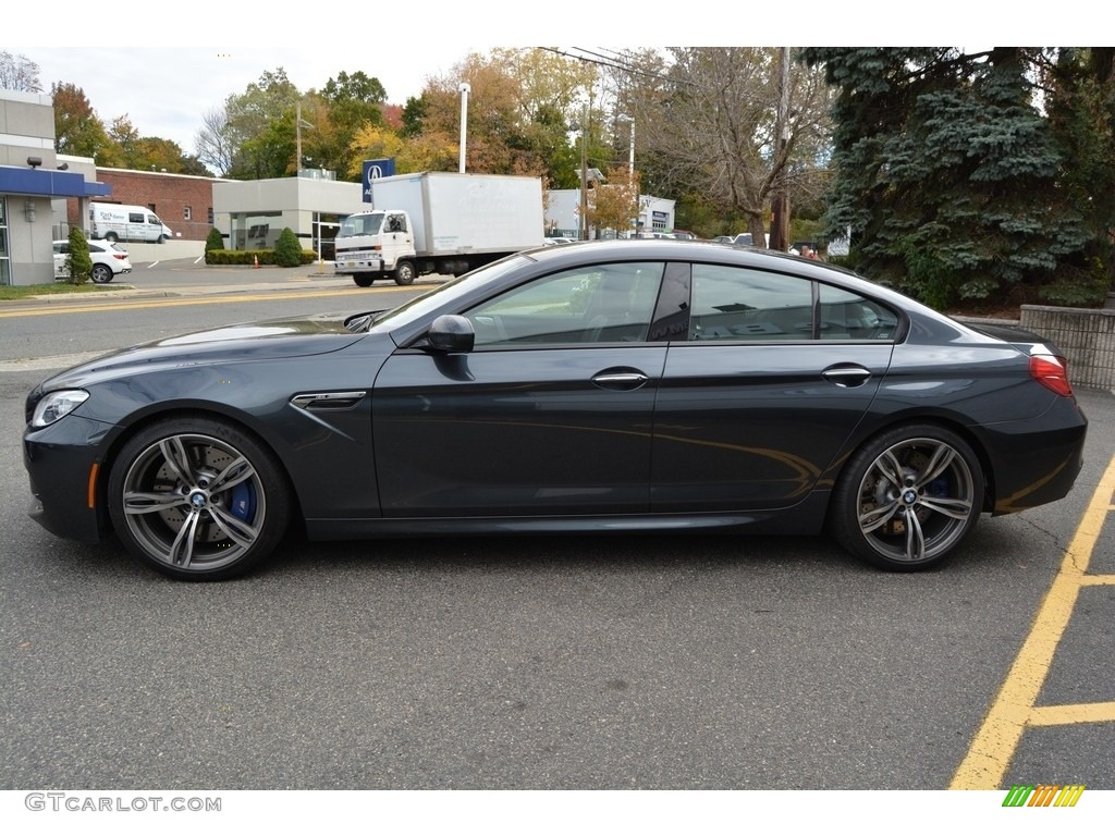 2016 M6 Gran Coupe - Singapore Gray Metallic / Black photo #5