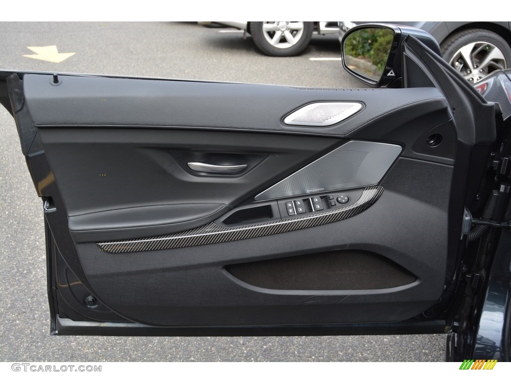 2016 M6 Gran Coupe - Singapore Gray Metallic / Black photo #8