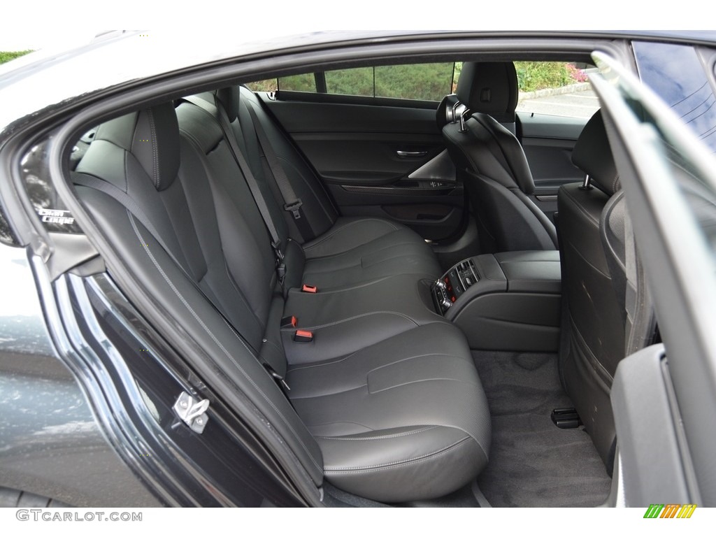 2016 BMW M6 Gran Coupe Rear Seat Photo #116608894