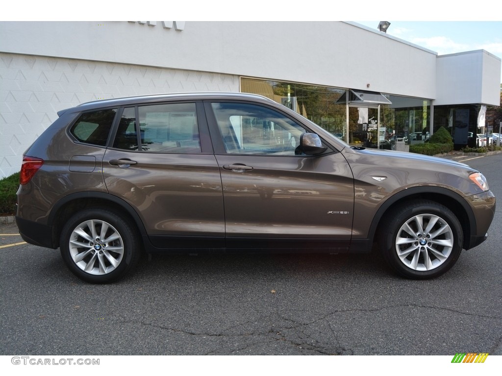 Sparkling Bronze Metallic 2014 BMW X3 xDrive28i Exterior Photo #116608963