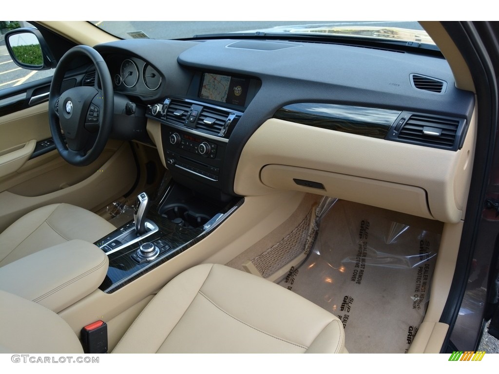 2014 X3 xDrive28i - Sparkling Bronze Metallic / Sand Beige photo #27