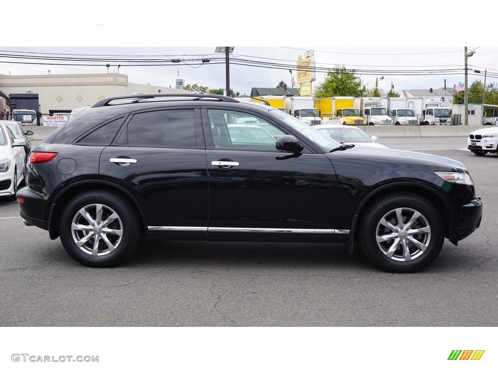 2008 FX 35 AWD - Black Obsidian / Graphite photo #5