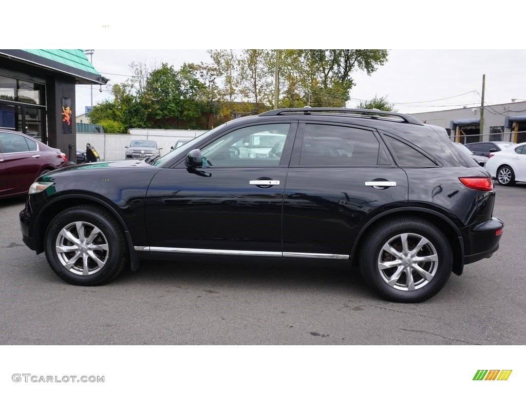 2008 FX 35 AWD - Black Obsidian / Graphite photo #6