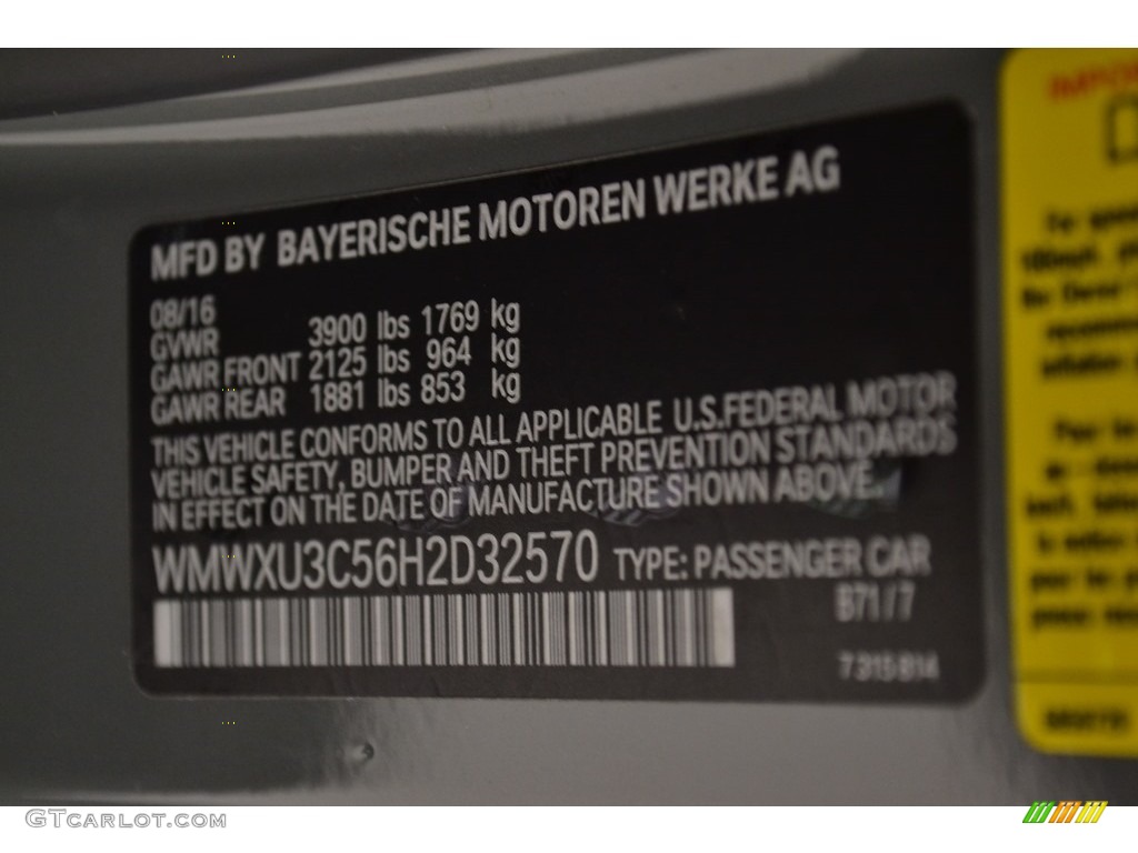 2017 Mini Hardtop Cooper S 4 Door B71 Photo #116611976