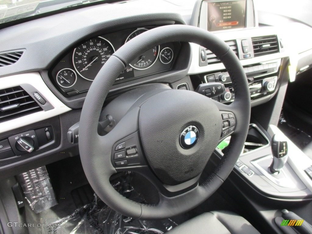 2014 3 Series 320i xDrive Sedan - Jet Black / Black photo #14