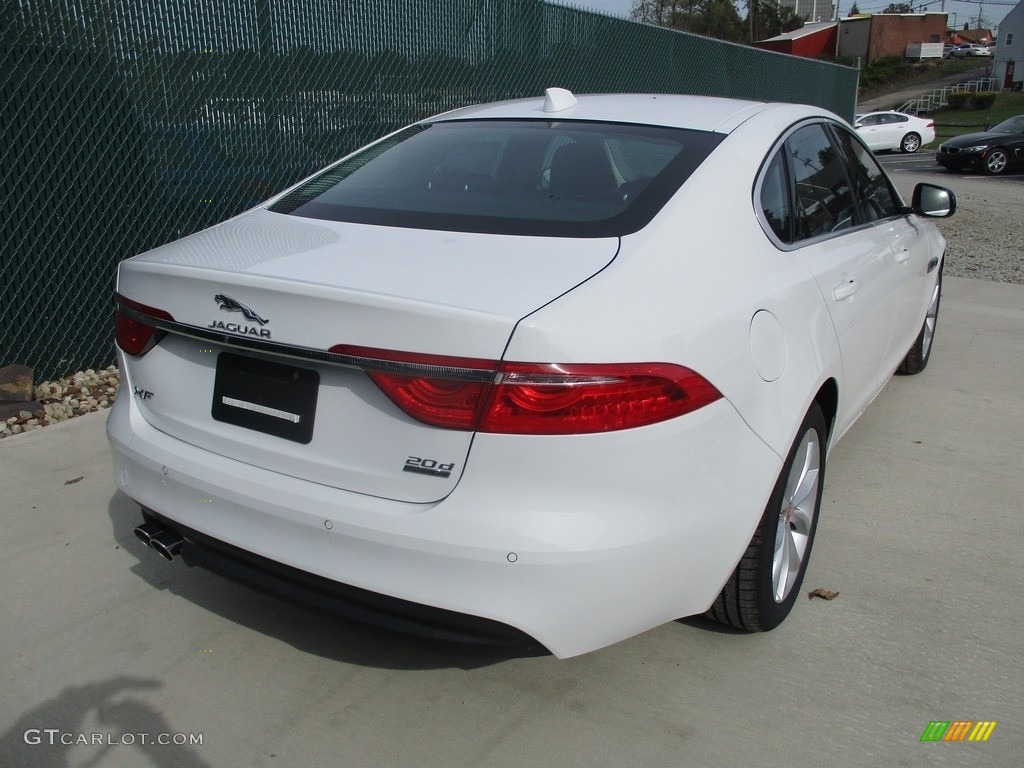 Polaris White 2017 Jaguar XF 20d Premium AWD Exterior Photo #116613641
