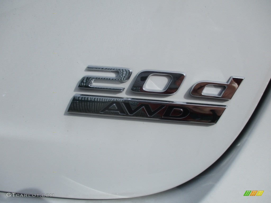 2017 XF 20d Premium AWD - Polaris White / Jet photo #5