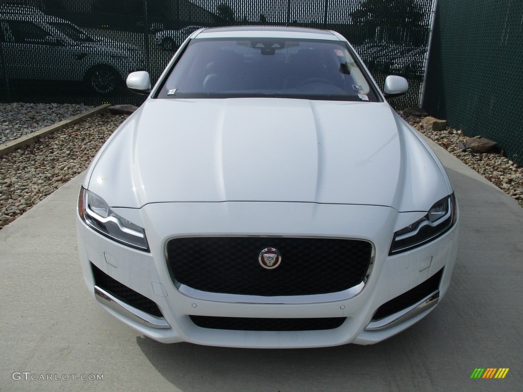 Polaris White 2017 Jaguar XF 20d Premium AWD Exterior Photo #116613704