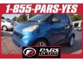 Blue Metallic 2010 Smart fortwo passion coupe
