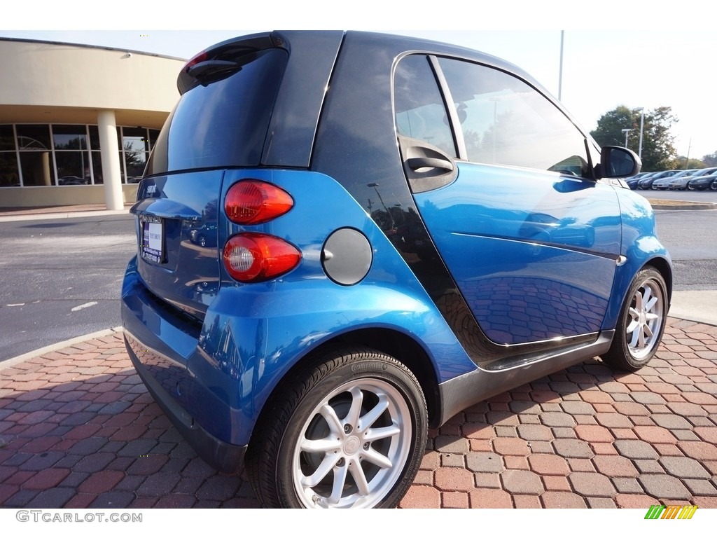 2010 fortwo passion coupe - Blue Metallic / design Black photo #3