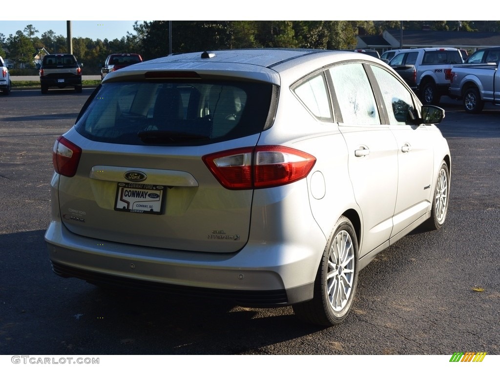 2015 C-Max Hybrid SEL - Ingot Silver Metallic / Charcoal Black photo #3
