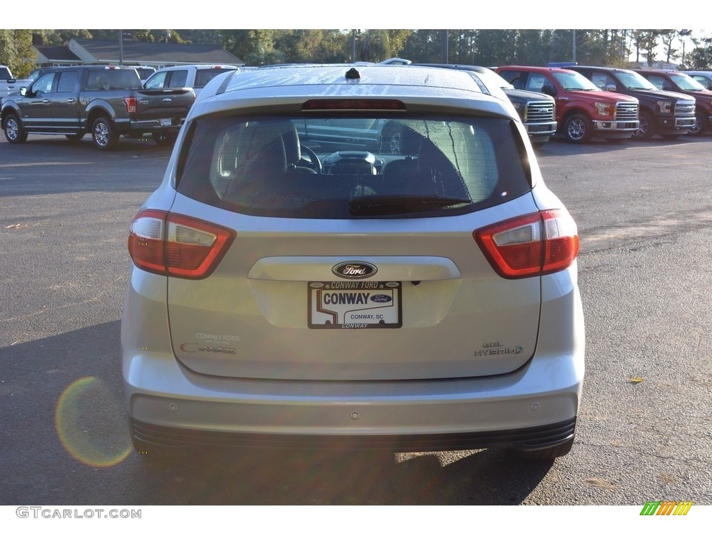2015 C-Max Hybrid SEL - Ingot Silver Metallic / Charcoal Black photo #4