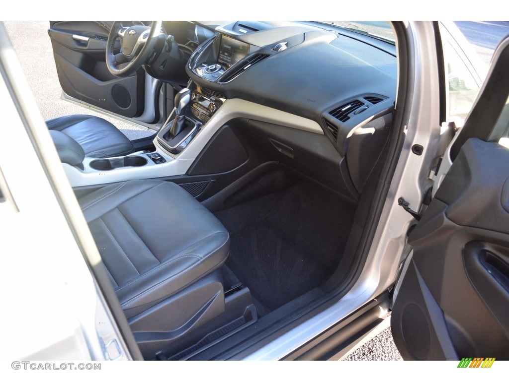 2015 C-Max Hybrid SEL - Ingot Silver Metallic / Charcoal Black photo #19