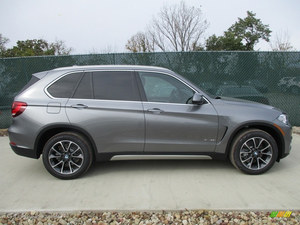 2017 X5 xDrive35i - Space Gray Metallic / Black photo #2