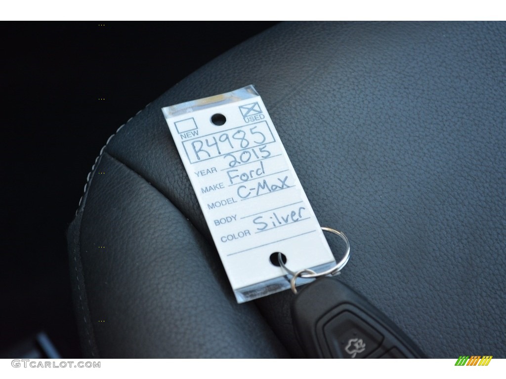 2015 C-Max Hybrid SEL - Ingot Silver Metallic / Charcoal Black photo #32