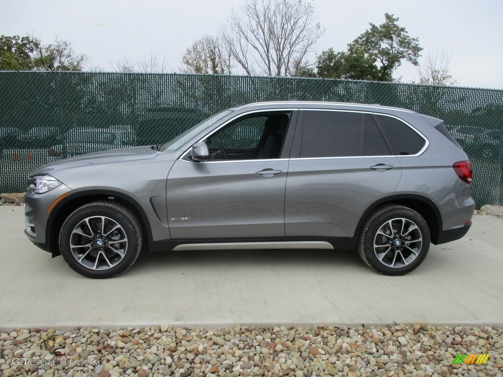 Space Gray Metallic 2017 BMW X5 xDrive35i Exterior Photo #116615639