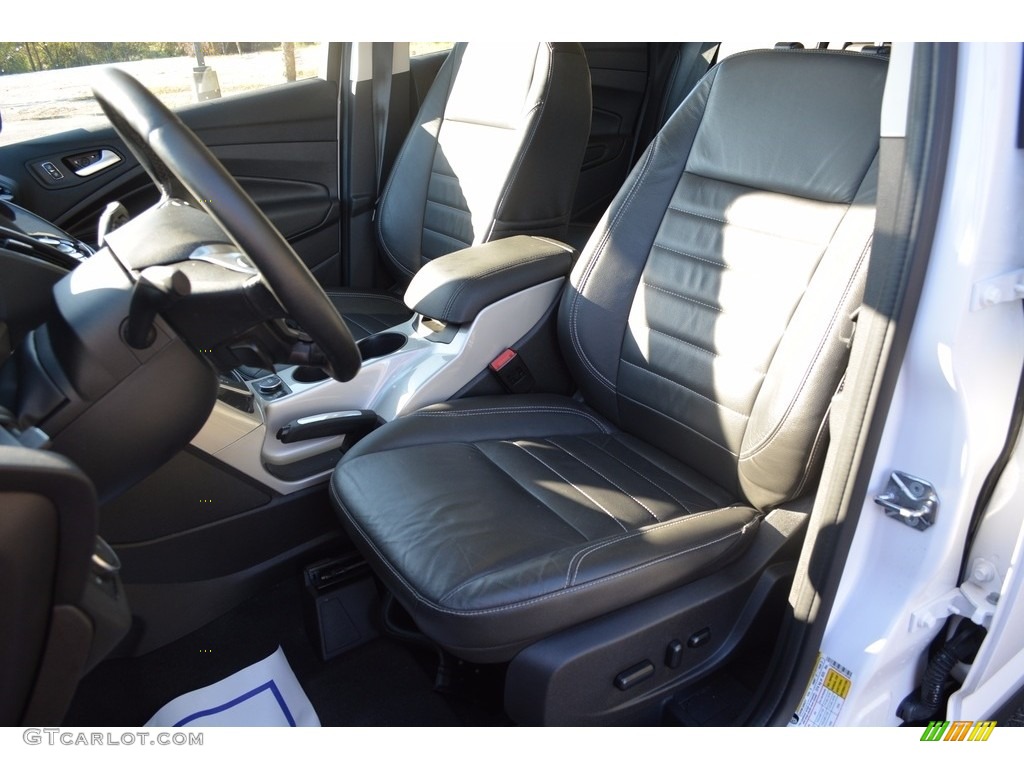 2015 C-Max Hybrid SEL - White Platinum Tricoat / Charcoal Black photo #16