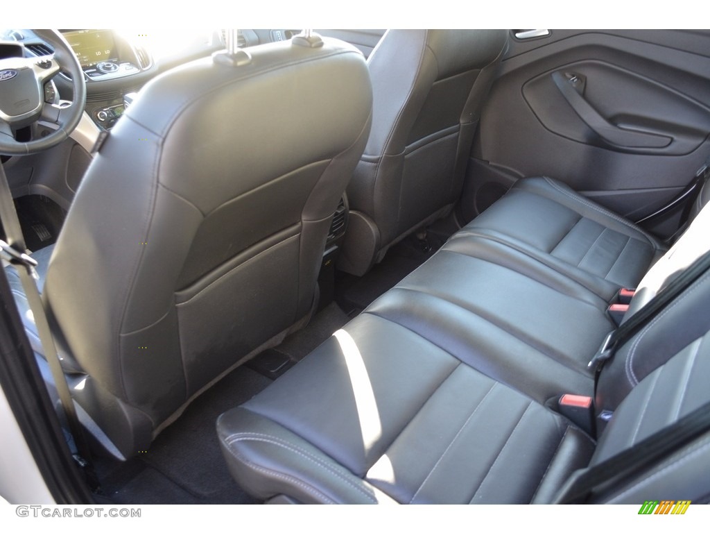 2015 C-Max Hybrid SEL - White Platinum Tricoat / Charcoal Black photo #17