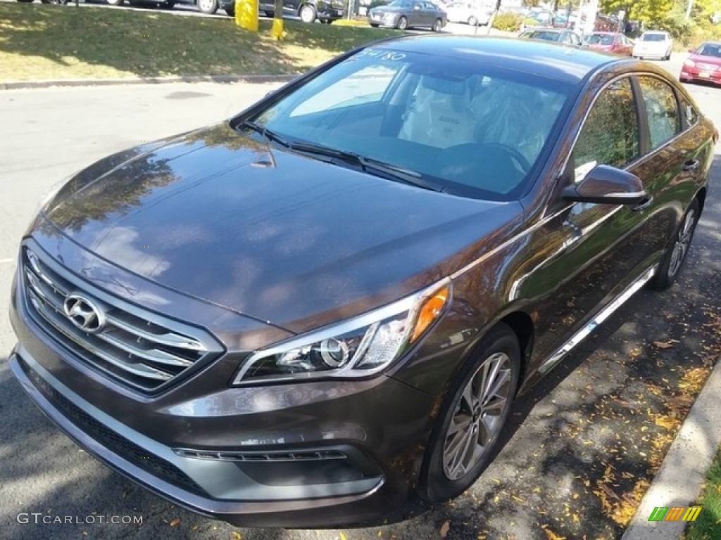 2017 Sonata Sport - Dark Truffle / Beige photo #1