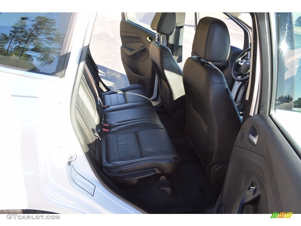 2015 C-Max Hybrid SEL - White Platinum Tricoat / Charcoal Black photo #18