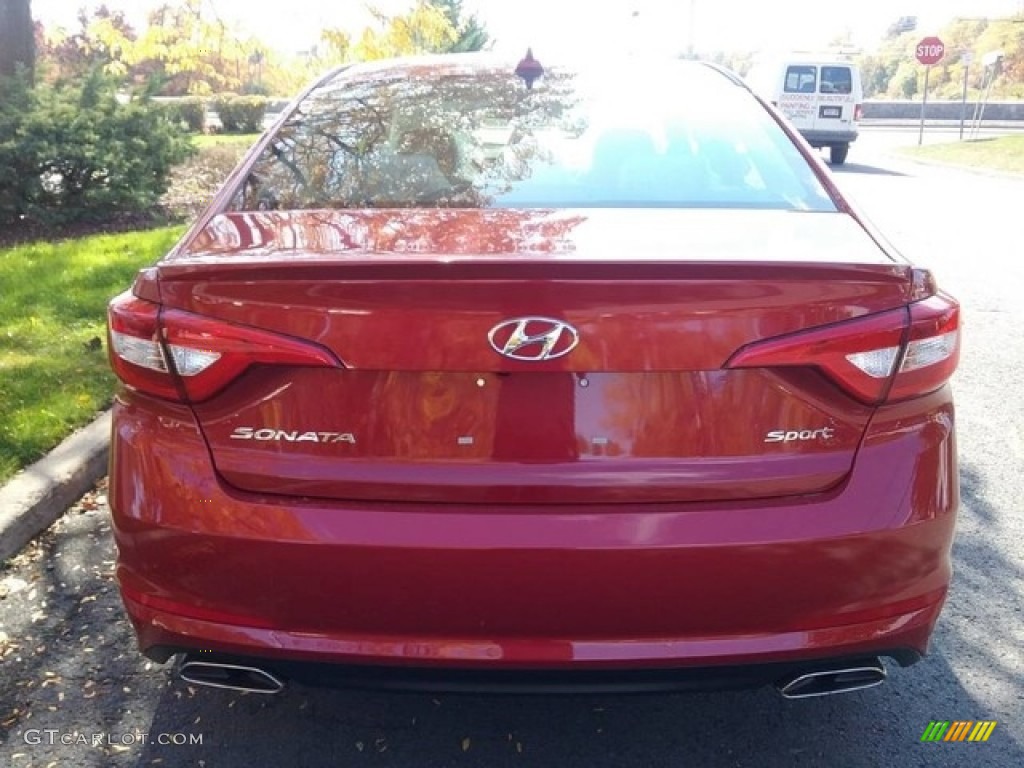 2017 Hyundai Sonata Sport Marks and Logos Photo #116616119