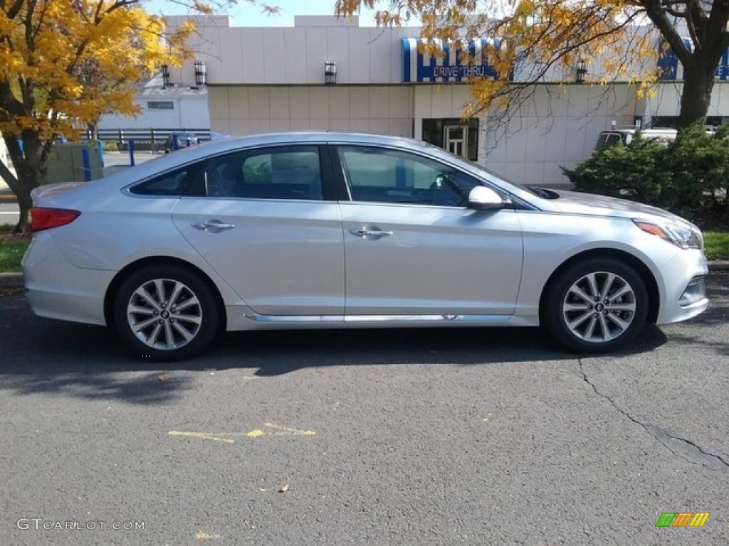 Symphony Silver 2017 Hyundai Sonata Limited Exterior Photo #116616182