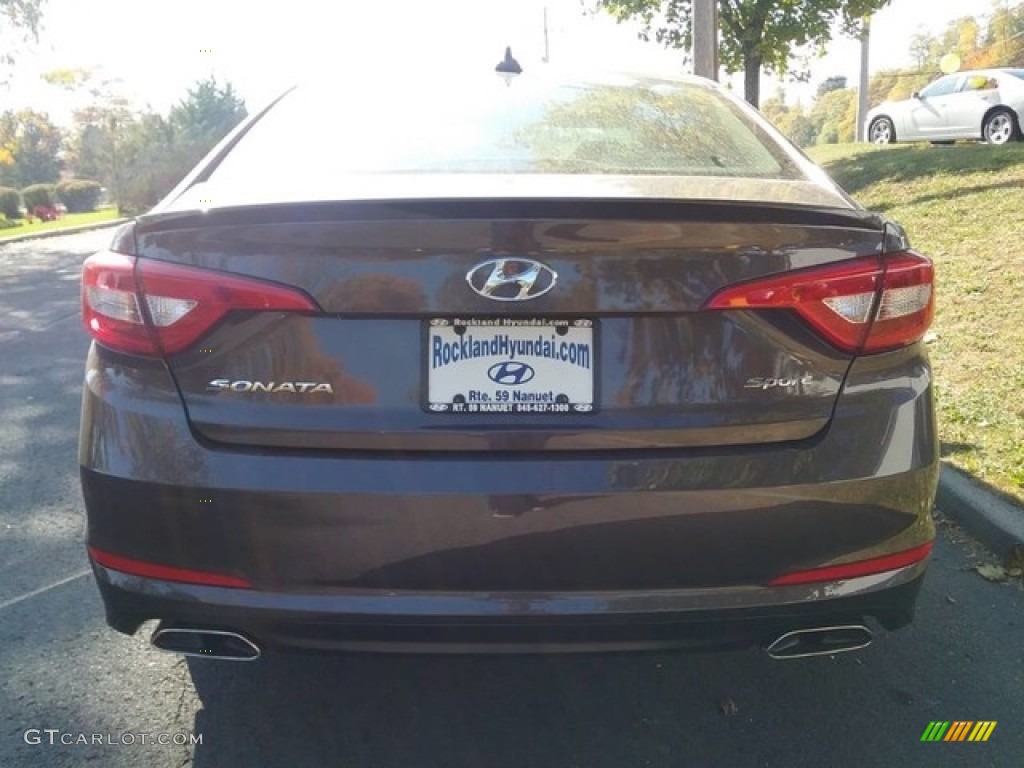 2017 Sonata Sport - Dark Truffle / Beige photo #3