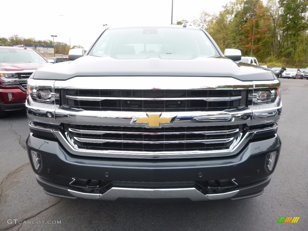 2017 Silverado 1500 High Country Crew Cab 4x4 - Graphite Metallic / High Country Jet Black/Medium Ash Gray photo #2