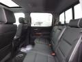 2017 Chevrolet Silverado 1500 High Country Jet Black/Medium Ash Gray Interior Rear Seat Photo