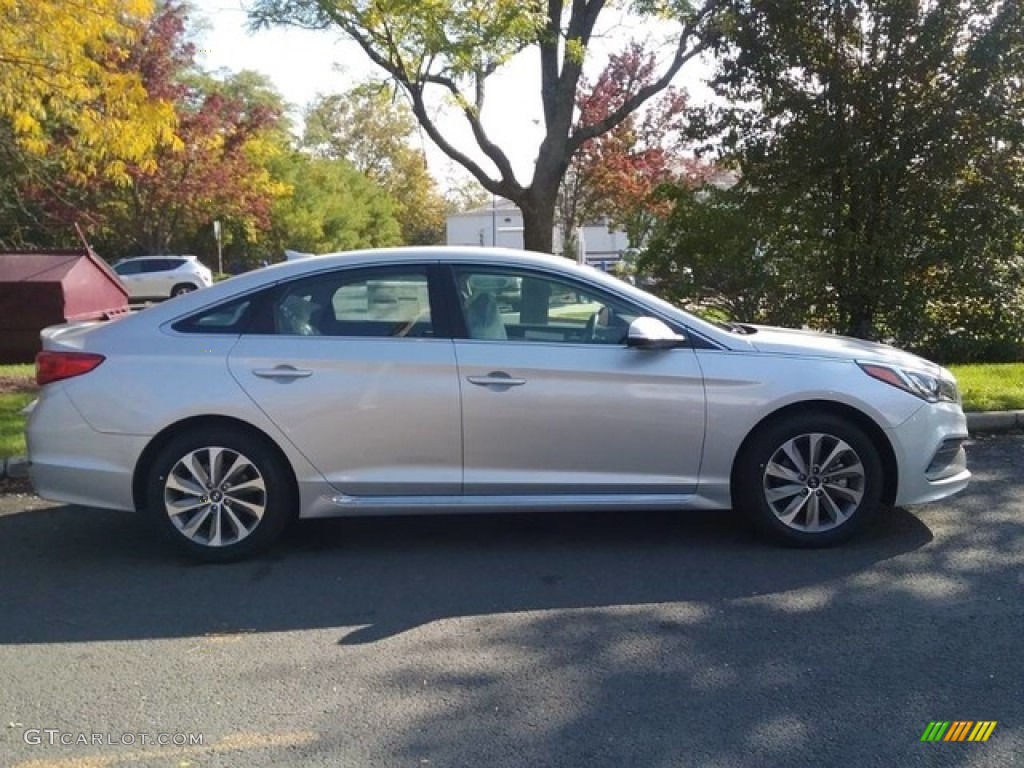 2017 Sonata Sport - Symphony Silver / Gray photo #2