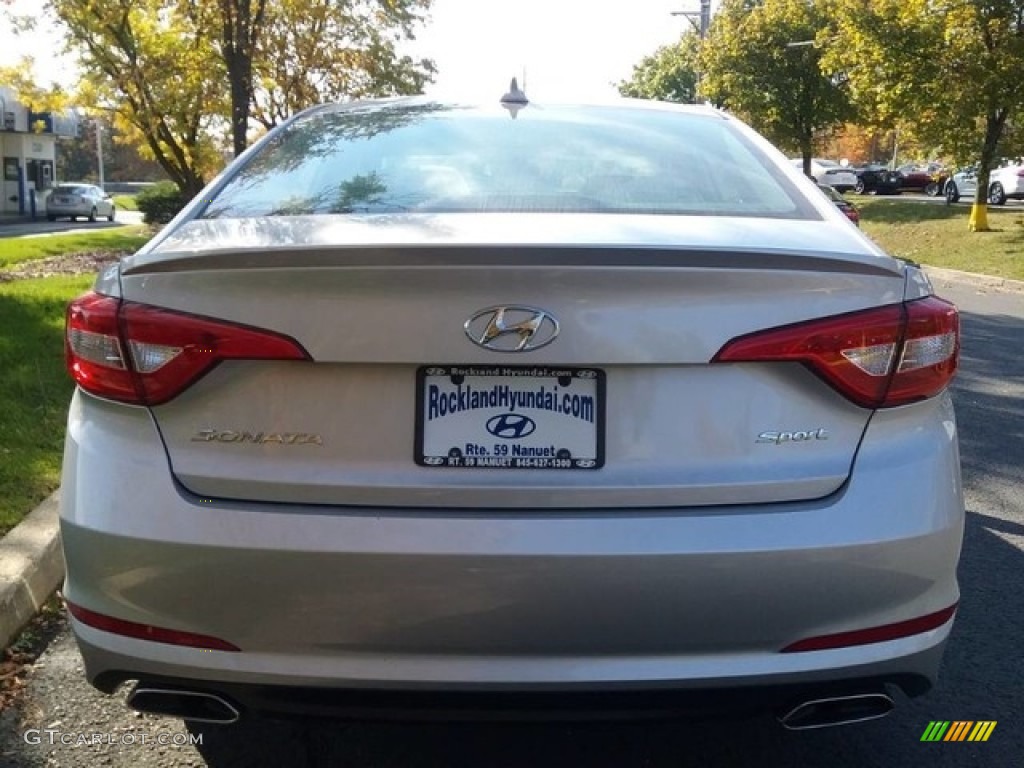 2017 Sonata Sport - Symphony Silver / Gray photo #3